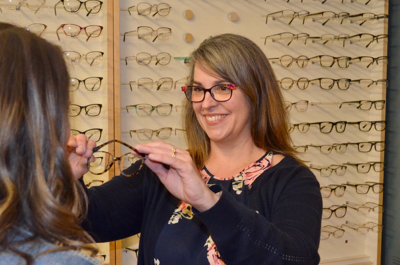 We offer custom lenses, including Crizal no glare, Varilux progressive lenses, multifocals and Transitions, as well as generous warranties.